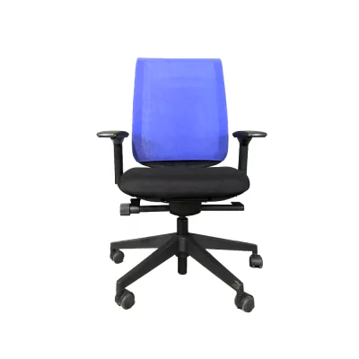 Silla de oficina bicolor reacondicionada Steelcase